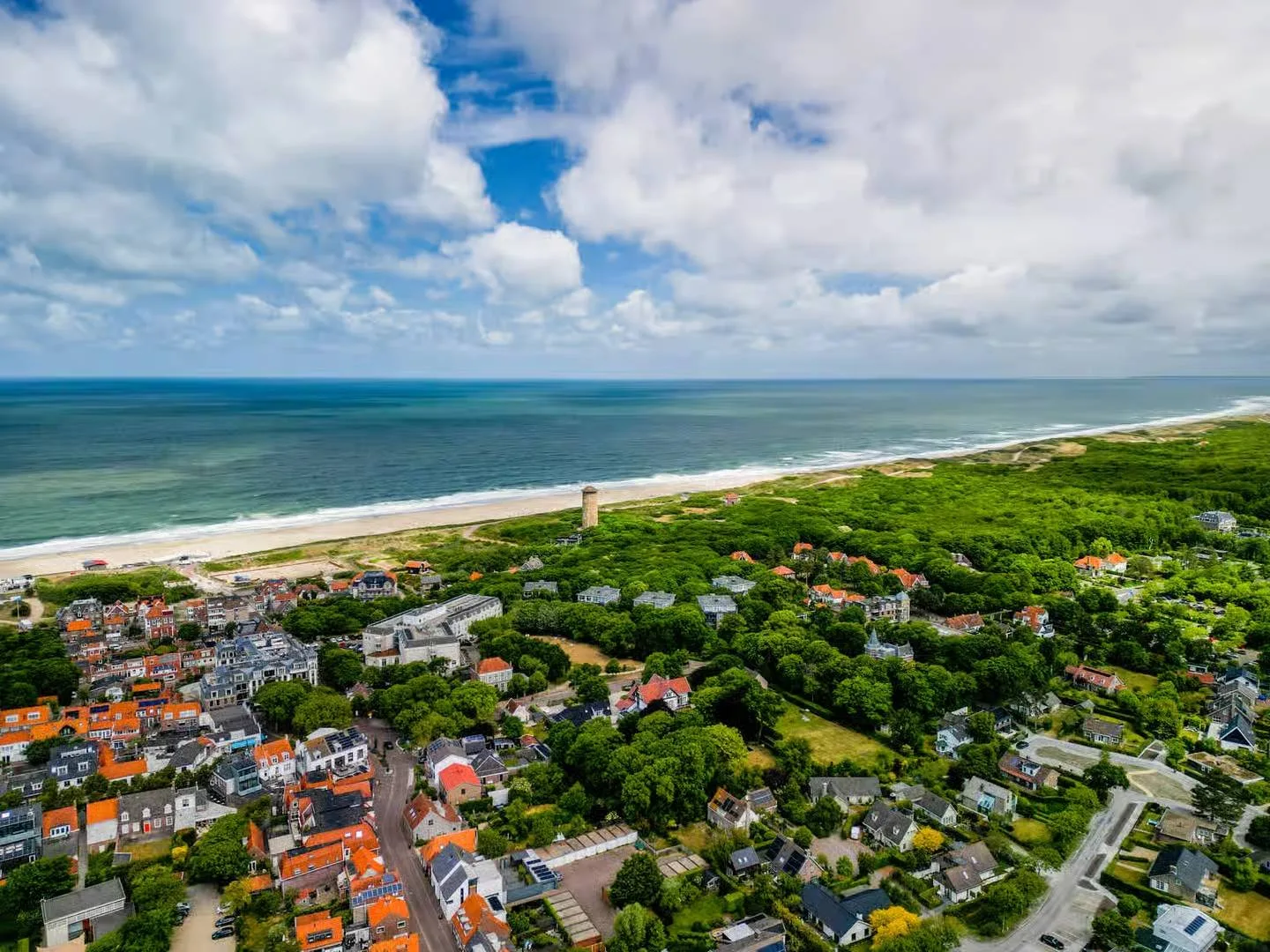 zeeuwse plaats vanaf boven