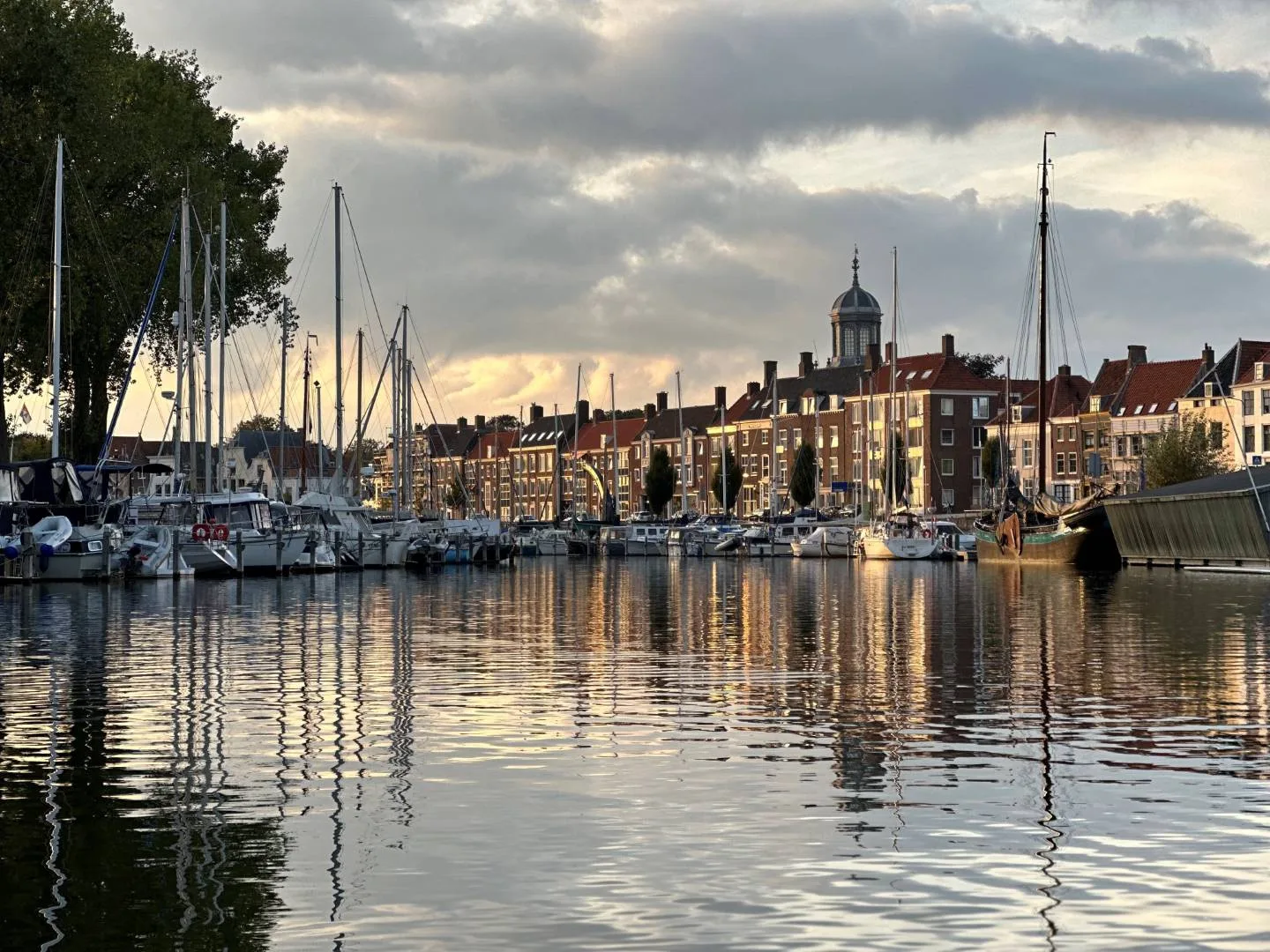 Middelburg vanaf het water