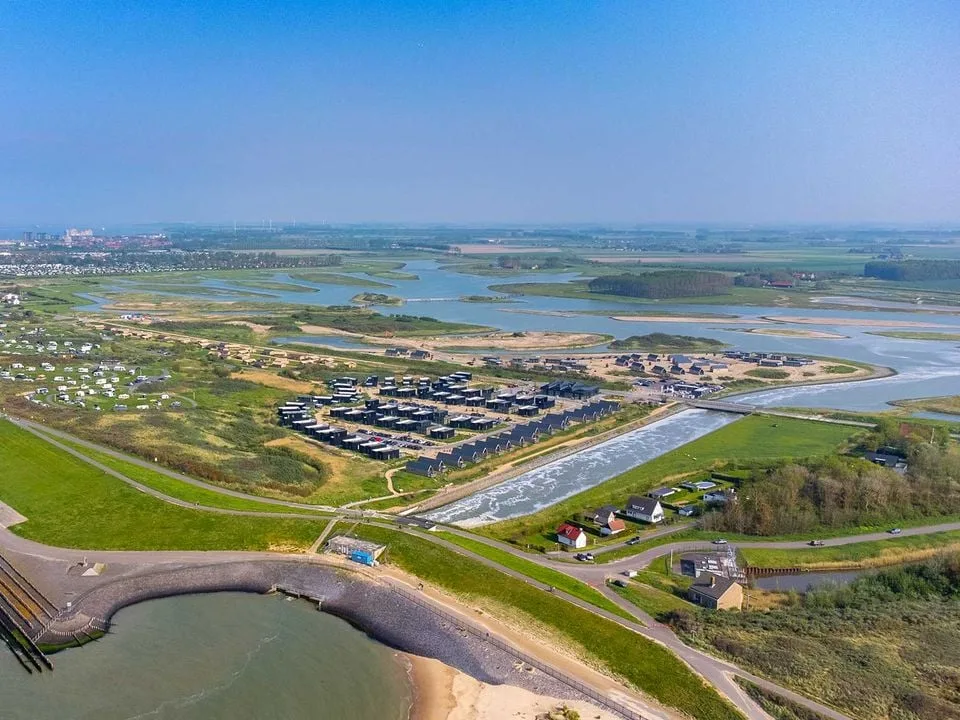 Panoramaweg langs zee