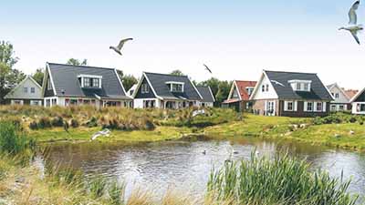 Vrijstaande vakantiehuizen in de duinen van Zeeland