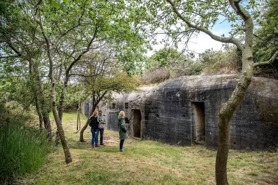 gedeelte van de bunkercomplex